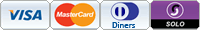 visa, mastercard, diners